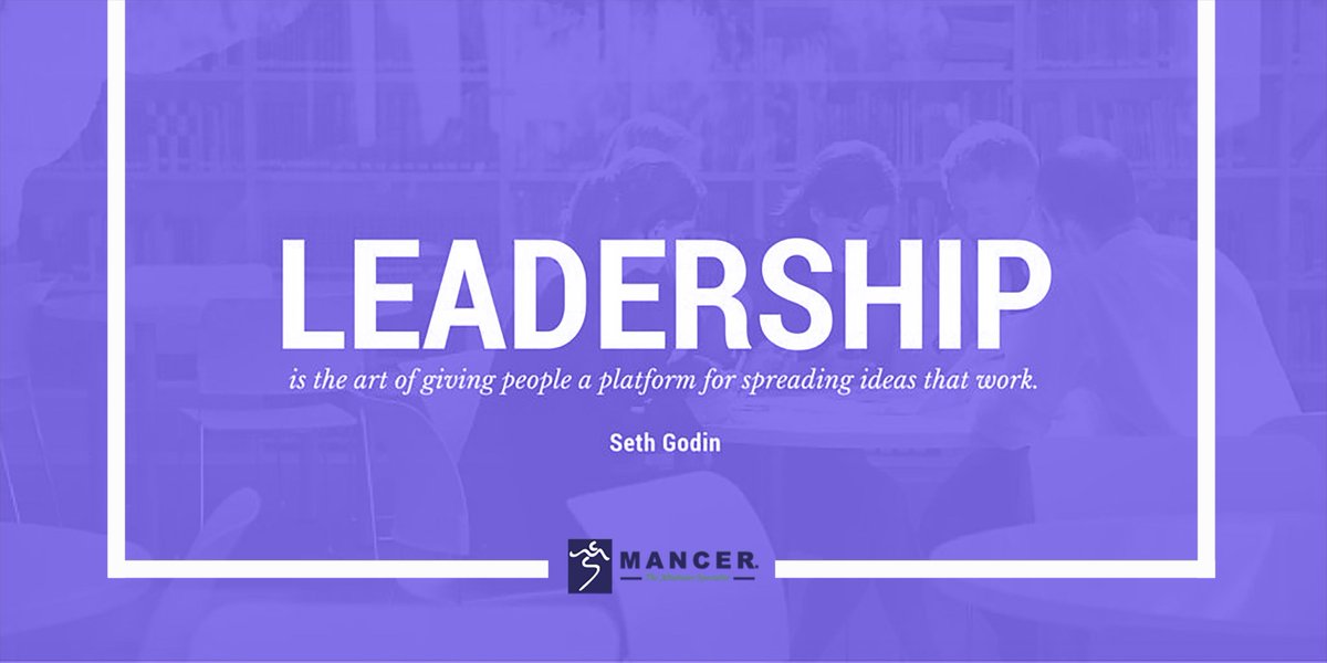 Leadership is the art of giving people a platform for spreading ideas that work. - Seth Godin