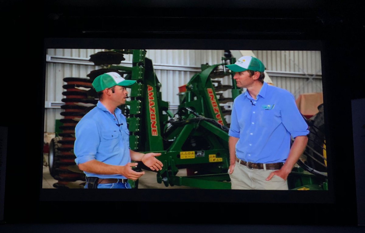 HotTinRoofCom's tweet photo. ⁦@RedMeatUpdates⁩ takes participants on a stunning virtual farm tour with local red meat producer Scott Colvin c/I ⁦⁦@tpjonesagronomy⁩ ⁦@meatlivestock⁩ https://t.co/JaDbnw78Qa
