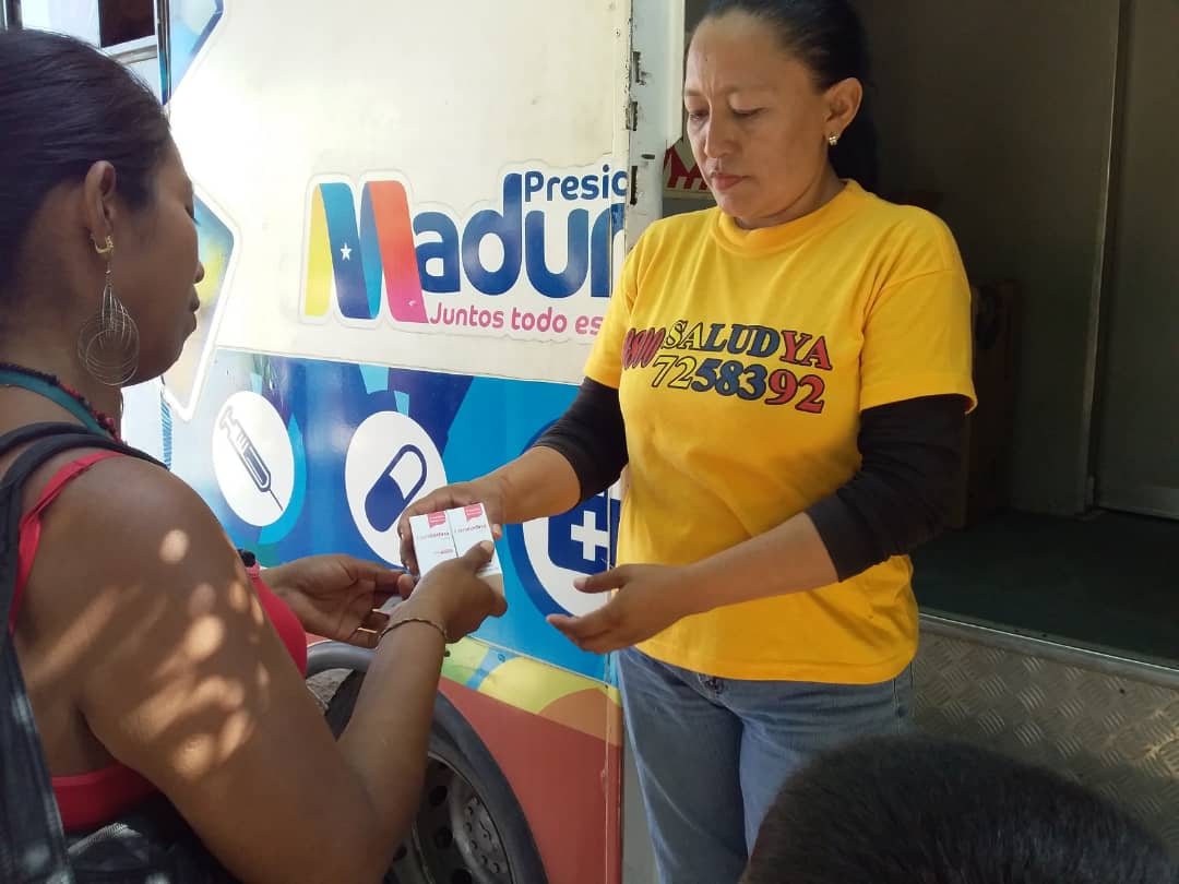 450 personas de la comunidad Yukpa de Dios ubicada en el kilómetro 16 de la parroquia Los Cortijos del municipio San Francisco recibieron atención médica de calidad gracias al Pdte. <a href="/NicolasMaduro/">Nicolás Maduro</a> y el Gob. @OmarPrietoGob <a href="/MPPSalud/">MPPS</a>