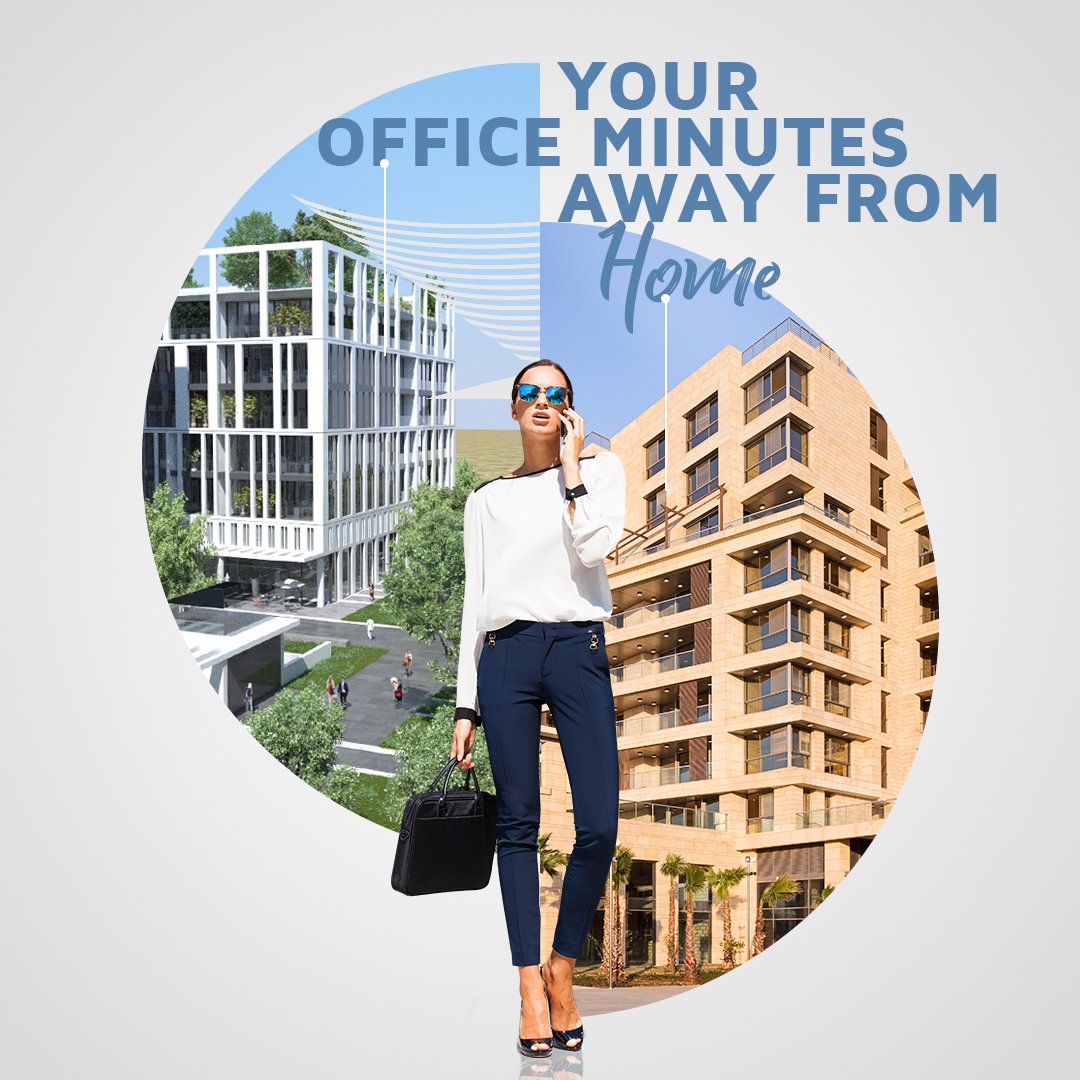 One space has it all: Community building &amp; work opportunities.
Move in now and benefit from payment plans of up to 7 years. Call on +961 4 444 145 for more details. #TheCityIDeserve