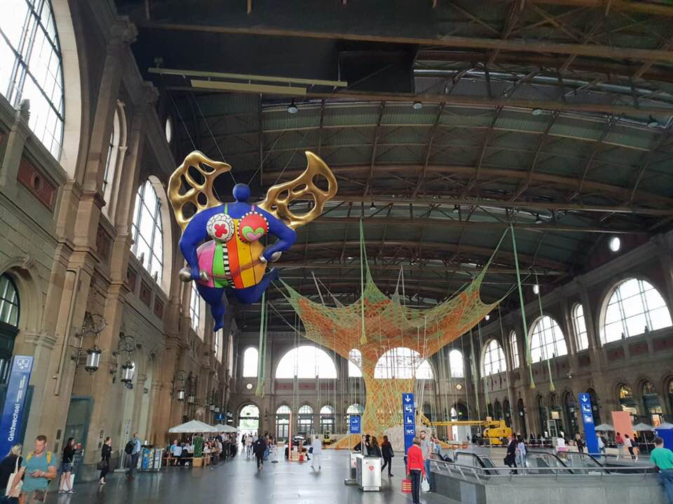 NewInZurich's tweet photo. It will soon be the last chance to view #ErnestoNeto's #GaiaMotherTree #art installation at #ZurichMainStation as it draws to a close this Sunday. Don't miss this wonderful piece of art. I will be sad to see it go! https://t.co/sfp4gZTrBL
@VisitZurich #Switzerland @Fond_Beyeler https://t.co/iFYNQW9LK5
