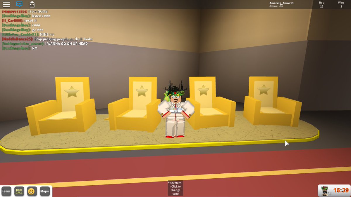 William Amazinggame19 Twitter - roblox got talent how to get rep