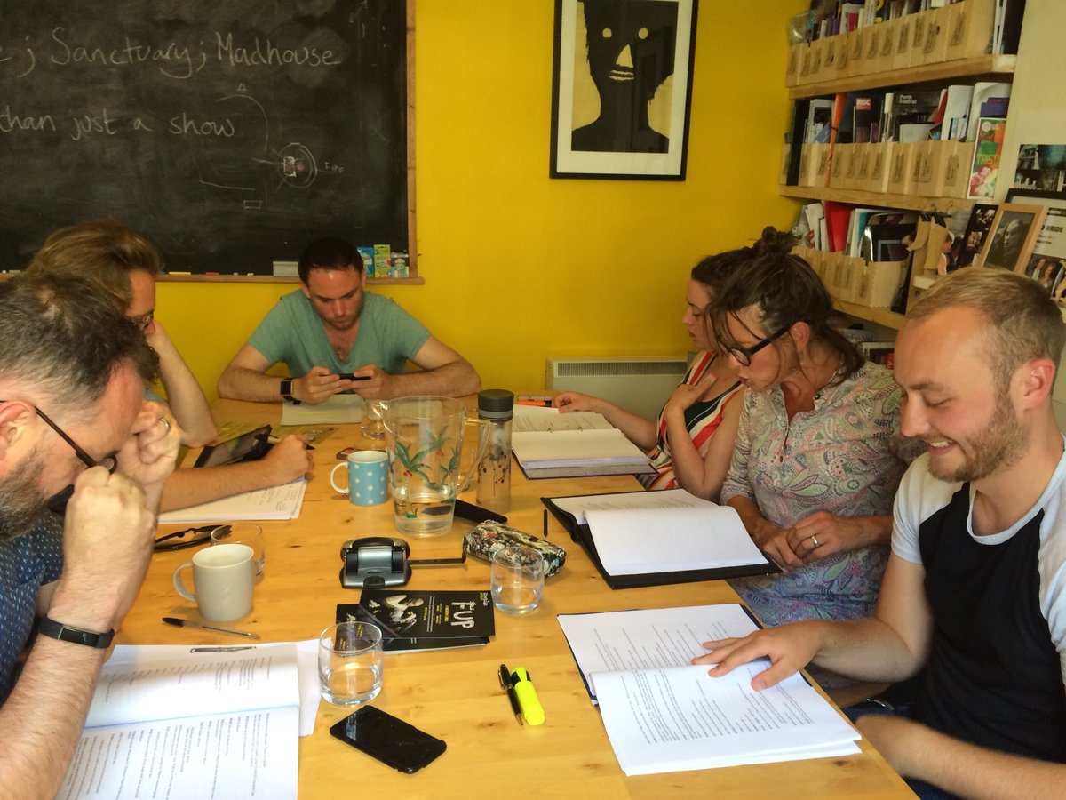 Booby's Bay | Play 〓〓 (@boobysbay_play) on Twitter photo Rehearsals commence on CHIPPY <a href="/PortEliotFest/">Port Eliot Festival</a> performance at 1pm today in The Round Room. Thank you @WeAreKneehigh for rehearsal space yesterday! Rehearsals commence on CHIPPY <a href="/PortEliotFest/">Port Eliot Festival</a> performance at 1pm today in The Round Room. Thank you @WeAreKneehigh for rehearsal space yesterday!