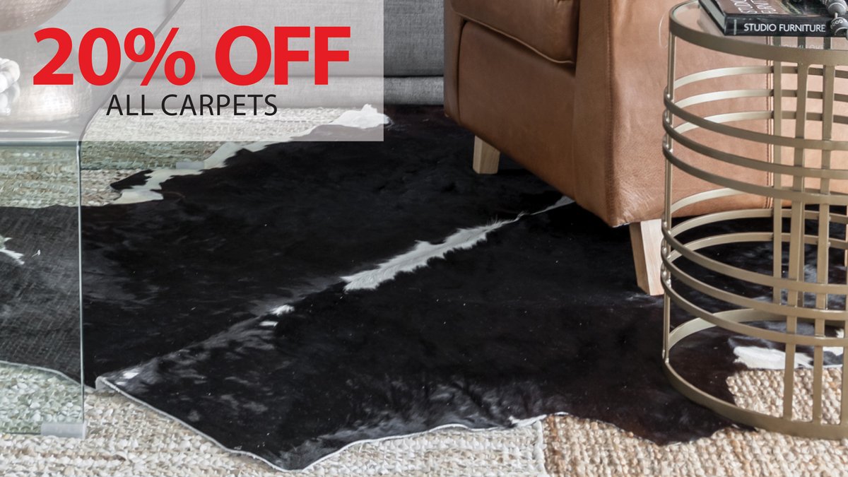 Coricraft on Twitter "Elevate your space with a beautiful rug get 20 off all rugs. Available
