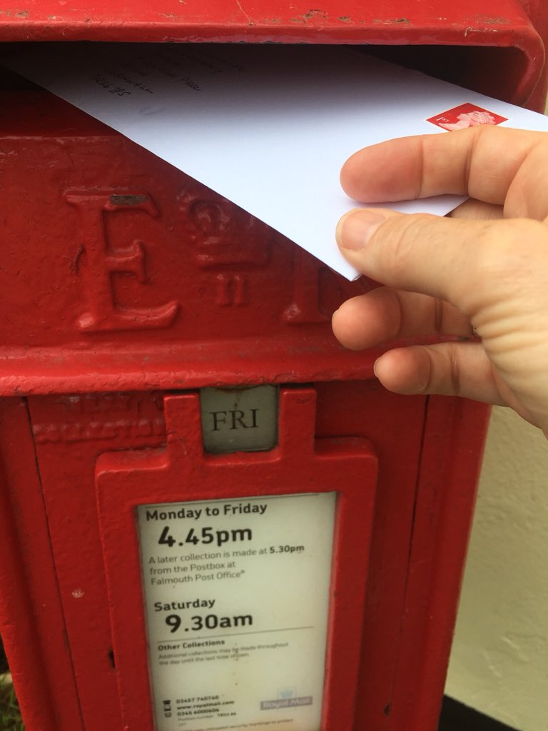 It’s on its way! The County Champs entry form. We just need Royal Mail to get it to <a href="/CPGAgigs/">CPGA gigs</a> on time... #gigracing #justintime