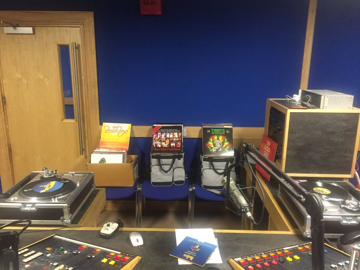 johnkeaneradio's tweet photo. All Vinyl Friday on today’s show. Classics hits and some new ones also. #allvinylfriday #kclrlunch #oldskool #livinitlovinit #weekend #memories https://t.co/1lYUtuP96T
