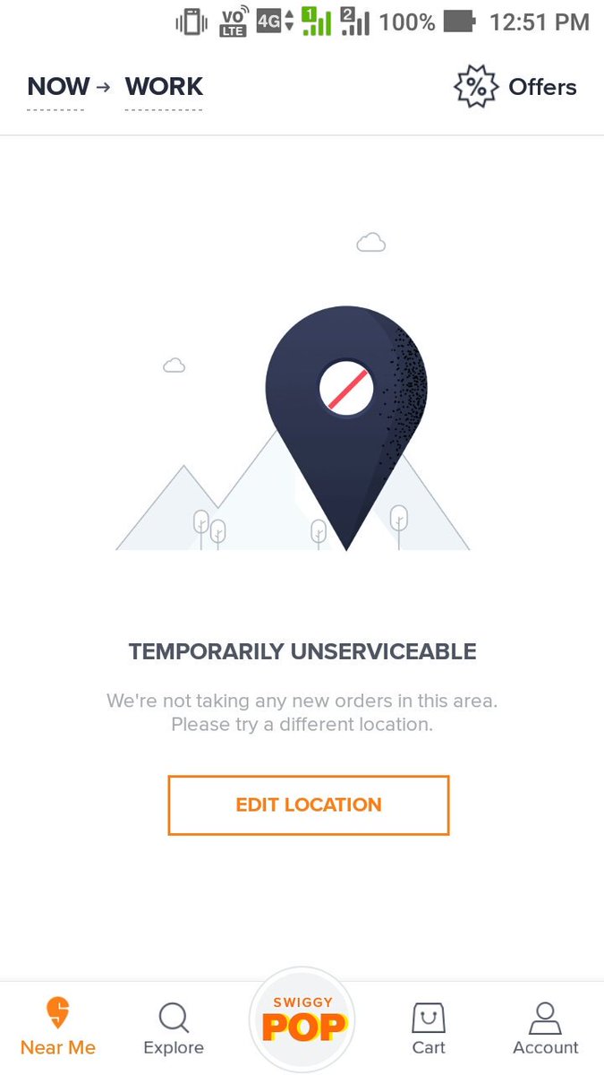aditisaha3991's tweet photo. Food crisis at Sector V, Kolkata, since the illegal hawkers aren't allowed to set up their food stalls at Sector V, so to take revenge, those hawkers have disbarred the Swiggy delivery agents to enter Sector V, hence @swiggy_in has temporarily made their service unavailable to us https://t.co/80hXeGEdtq
