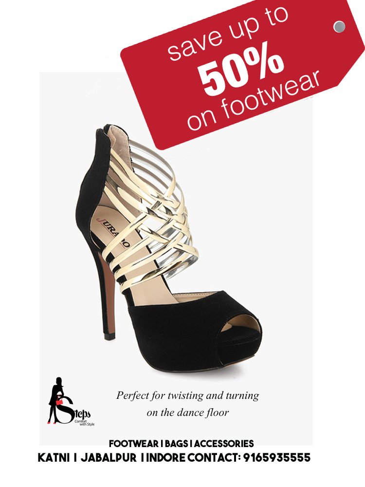 stepsstyle's tweet photo. Huge footwear Sale in #Jabalpur #Katni #Indore at Steps
#BestQuality #FinestLook #BestinTown #AllTypesofFootwear #FootwearSaleinJabalpur https://t.co/YXrC9dR2Gd