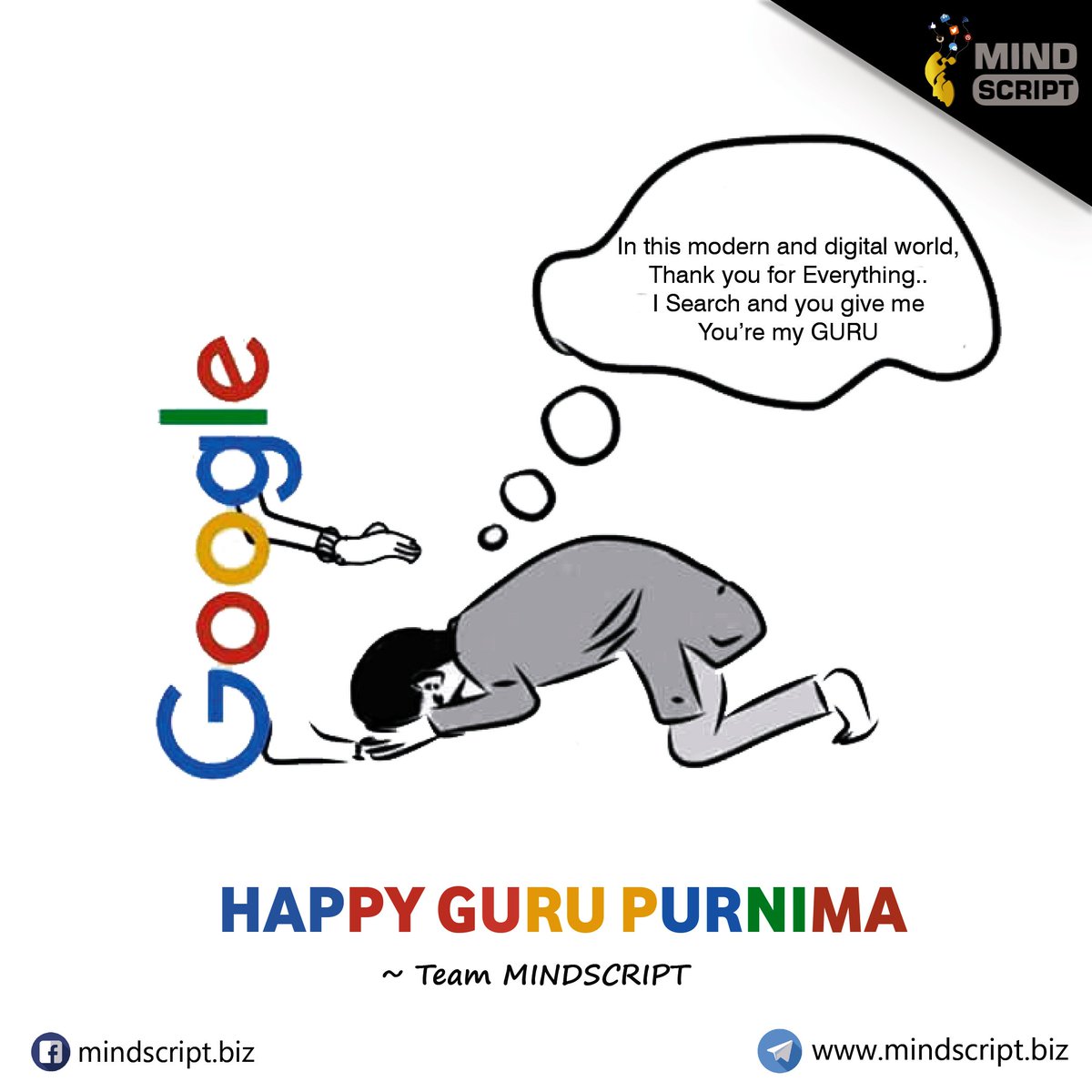 themindscript's tweet photo. There will be no darkness in our life, 
As there is the ray of light of Guru's blessings and teachings.
Happy Guru Purnima
- Team MindScript

#gurupurnima #Guru #MindScript https://t.co/FXYWaEBtoB