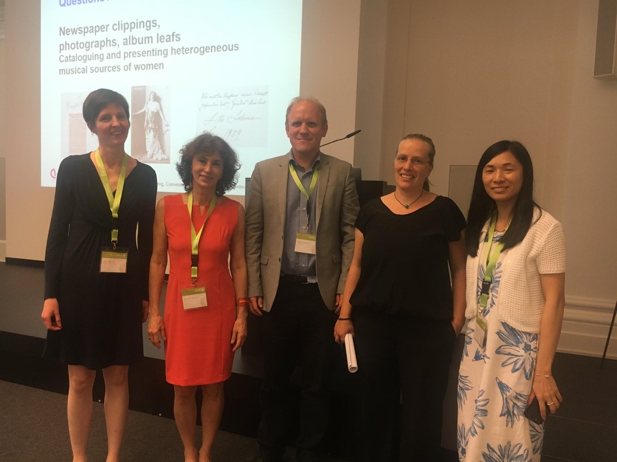 After a successful session: Online delivery of music resources
 #iaml2018 #Brazil #cloud #manuscripts #librariansoftheworld #womeninmusic