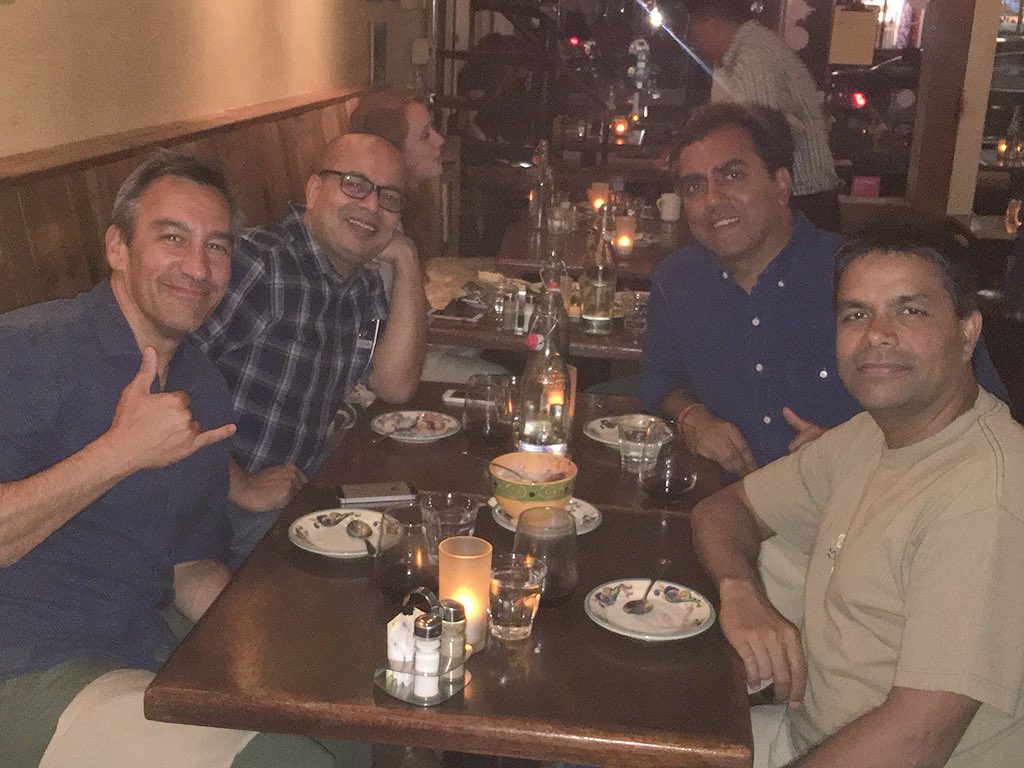 sanjaynath's tweet photo. B2B 🇺🇸🇮🇳 synchups &amp; event happenings alive and kicking!

With the active intent of rapidly scaling up sales, bd and ARR metrics via int’l expansion 

@ArkaVentureLab @BlumeVentures  @radhesh_k @abdur @pankaj 

(Vader and Yoda not included :-) https://t.co/43ZJ1b7E8L