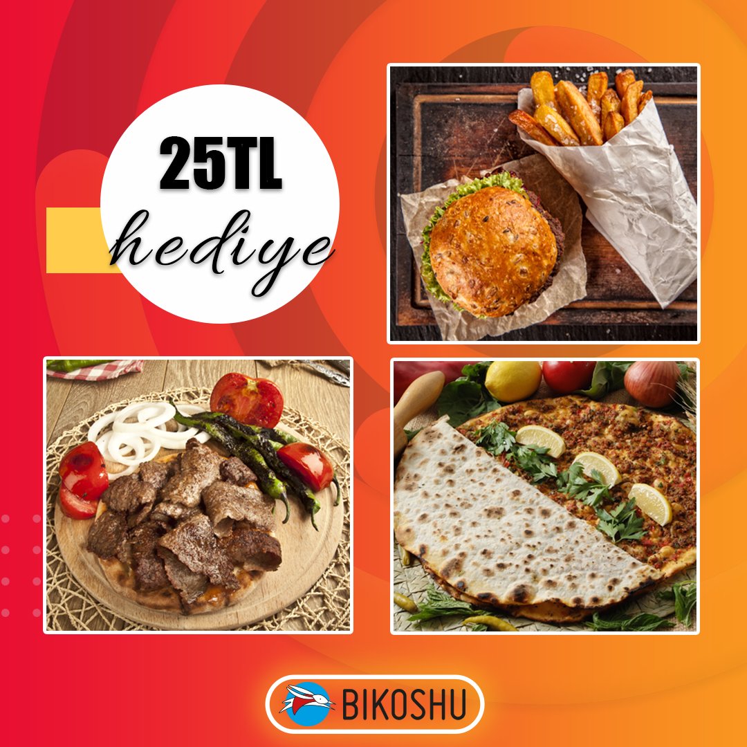 Bikoshu Mobil Uygulamasını indirip üye olan herkese siparişlerinde kullanabileceği 25TL Hediye!
hosgeldin.bikoshu.com
#yemek #siparis #İstanbul #aytutulması #hayirlicumalar #Cuma