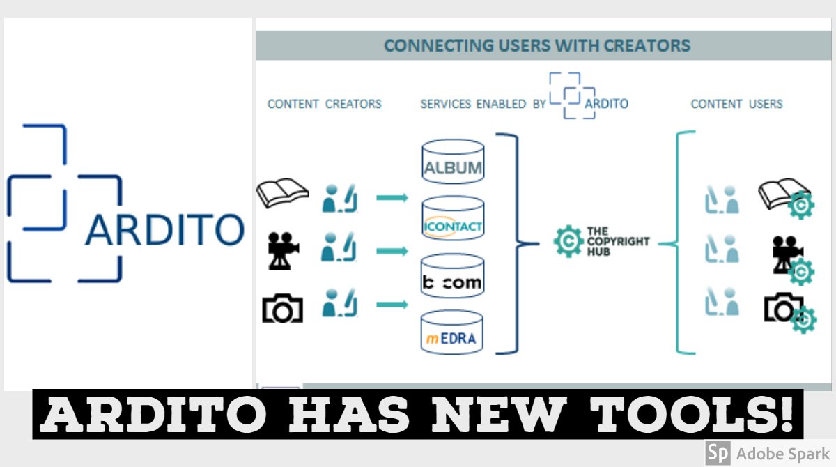 ARDITOProject's tweet photo. @ARDITOProject has released new tools that simplify the connection between content creators and users - check them out on our website! https://t.co/j7K06c1bNa #UpgradeTheInternet #copyright #DSM #ARDITO https://t.co/ym3ghu9eAv