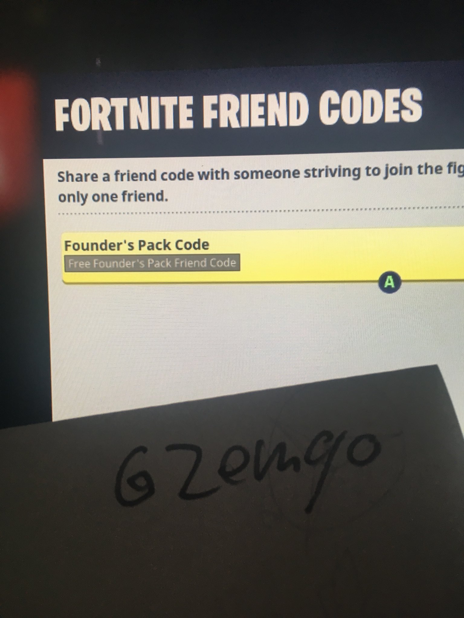 Zemqo on X: &ldquo;Selling fortnite save the world codes for 2$ each 