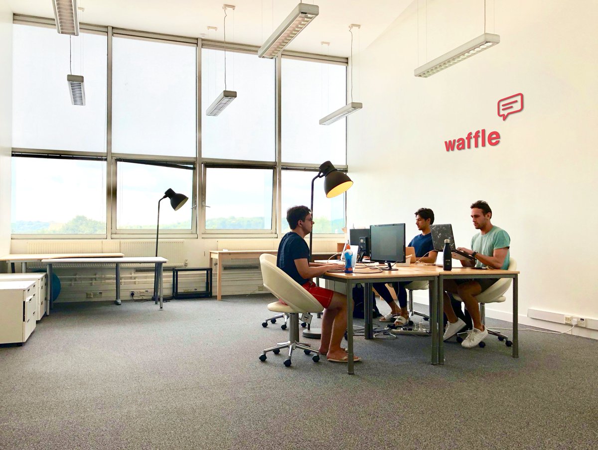 StartUp Sussex (@startup_sussex) on Twitter photo WINNERS UPDATE #1: <a href="/julianbourne/">Julian Bourne</a> and the team from <a href="/joinwaffle/">Waffle</a> have taken up residence <a href="/sinc_innovation/">Sussex Innovation</a> They have big plans for their real-time demand generation chatbot for restaurants including securing seed investment #makingideashappen <a href="/SussexUni/">University of Sussex</a> WINNERS UPDATE #1: <a href="/julianbourne/">Julian Bourne</a> and the team from <a href="/joinwaffle/">Waffle</a> have taken up residence <a href="/sinc_innovation/">Sussex Innovation</a> They have big plans for their real-time demand generation chatbot for restaurants including securing seed investment #makingideashappen <a href="/SussexUni/">University of Sussex</a>