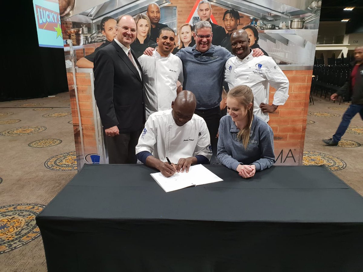 sa_chefs's tweet photo. SA Chefs would like to welcome SigmaChef as its new Patron.
#SigmaChef
#SAChefs
#iamaSAChef https://t.co/ERLv2DwAyo