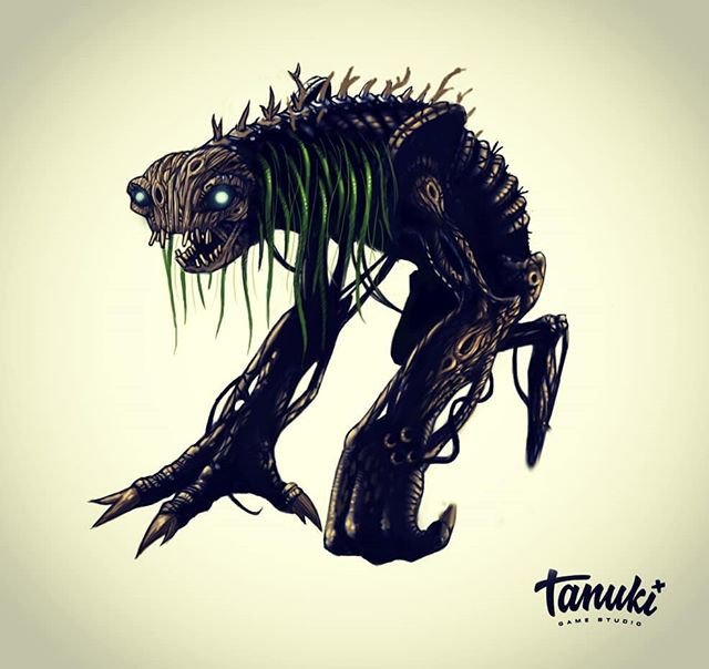 tarvas_ent's tweet photo. Reposting @tanukigamestudio: - via @Crowdfire
Terror takes the body from metal to old wood #art #conceptart #characterdesign #creature #monster #tanuki #art #games #indiedevhour #indiedev #indiegame #gamedev #gaming #japan #たぬき #indie #instagame #instagemdev #instaindiedev https://t.co/qAceiCr1JN