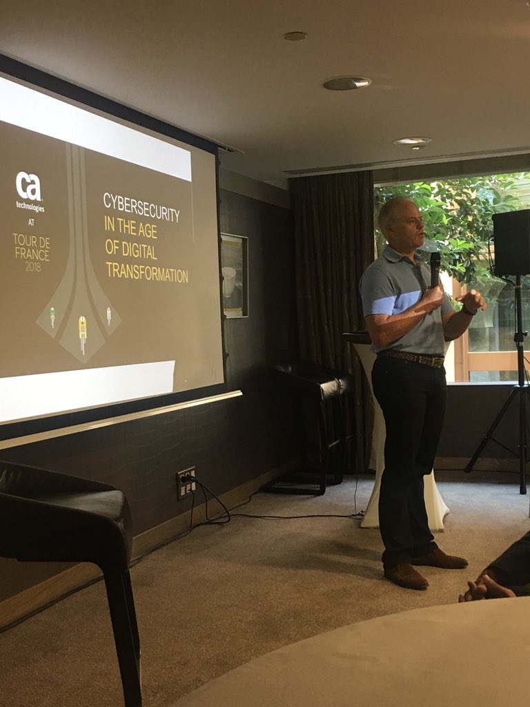 jongeater's tweet photo. “Every time I get a call in the middle of the night it’s about security.  No one ever calls to talk about the latest trends in Agile or something” @CATechnologies https://t.co/scTzMfd8e0