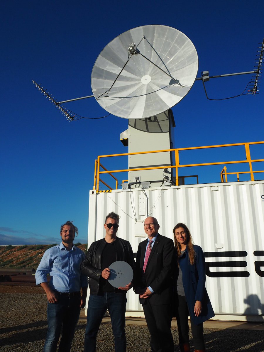 SASIC_Aus's tweet image. Well done to @fleetspace on opening the first ground station and mission control centre in South Australia today! It’s a huge achievement for a small start-up and will unleash endless possibilities to track nanosatellites and advance global collaboration.