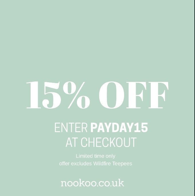 Nookoo_UK's tweet image. We’re taking the heat off with 15% OFF this weekend.