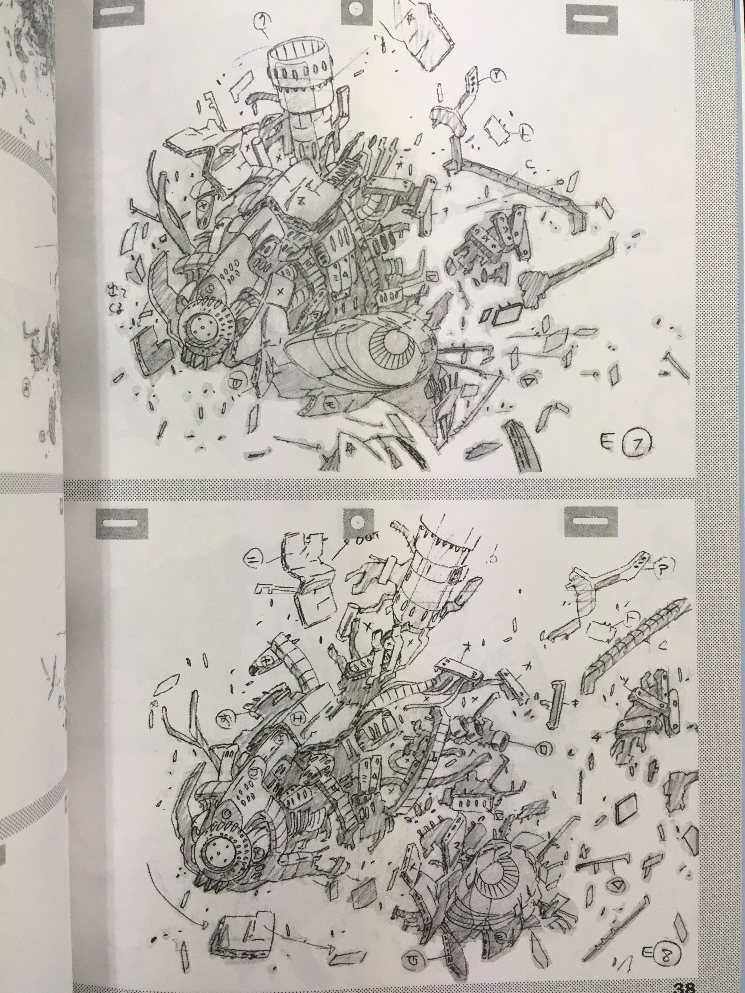 神保町の古書店 ワンダー 店頭のアニメスタッフ同人誌よりご紹介 橋本敬史 画集1 3 近年ヒット劇場アニメ のスタッフロールで名前を見ない事の方が少ないのでは とも思わされる橋本敬史氏の仕事原画集です エフェクト作画監督としてクレジットされ