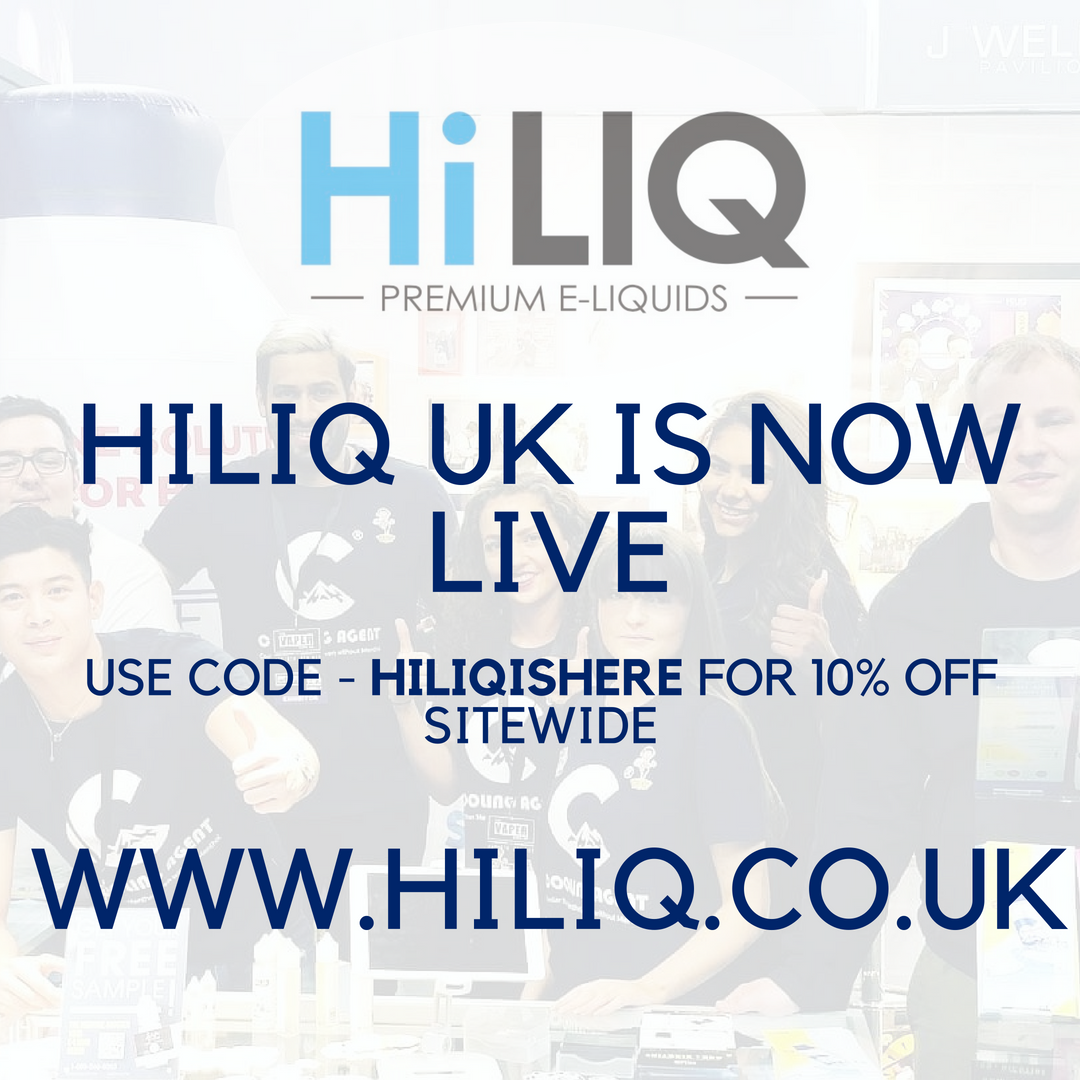 Don't forget you can get 10% off your order using the code HILIQISHERE until 13/08/18
 Free delivery is available for all orders over £30 
 Grab youself some Nic Shots, Juice or Cooling Agent!
 UK Only

#vape #ukvape #ukvapers #vapefam #vapelife #eliquid