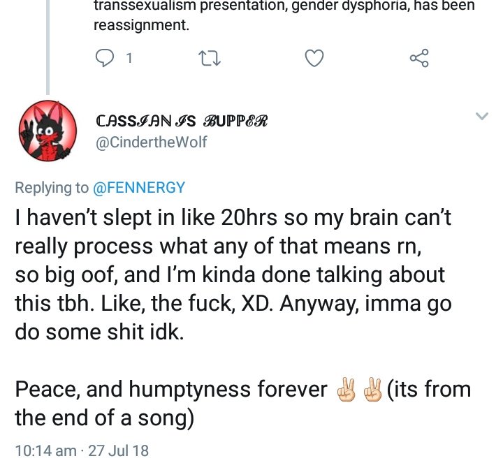 Casey On Twitter Tackleglomps Transgenders Are