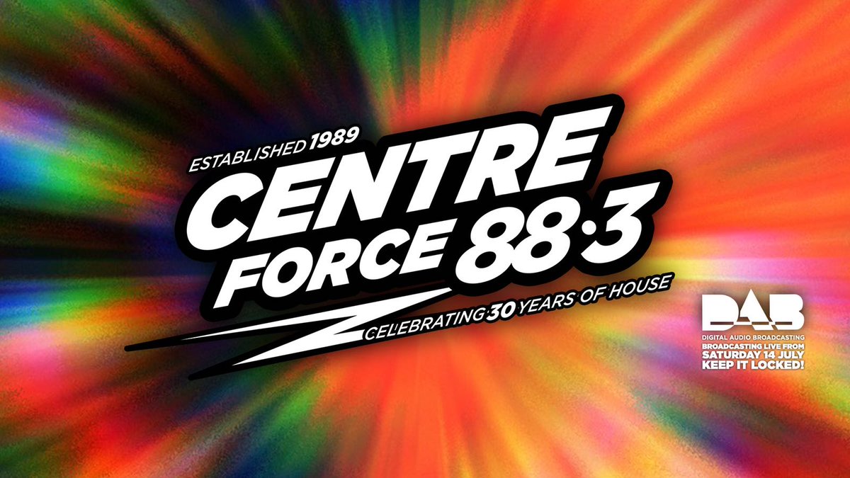 robbie_pump's tweet photo. Catch me live from 2pm tomorrow on the mighty @Centreforce883 #cfrdab https://t.co/1AswOKTGEV