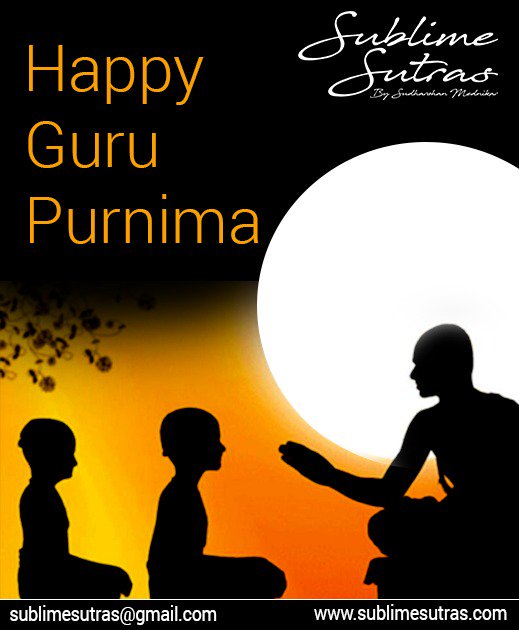 sublimesutras's tweet photo. Life needs some #power to push you up, #Guru is that super power.

Happy Gurupornima🌷🙏

#spreadlove #gurupornima #gurupornima2018 #teacher #great #guru #learning #lifeguru #gurublessing https://t.co/wKkKU0NtNf