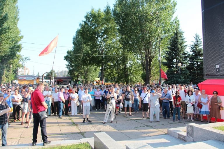 There were also #protests in #Tolyatti, #Izhevsk, #Oryol and #Kazan: