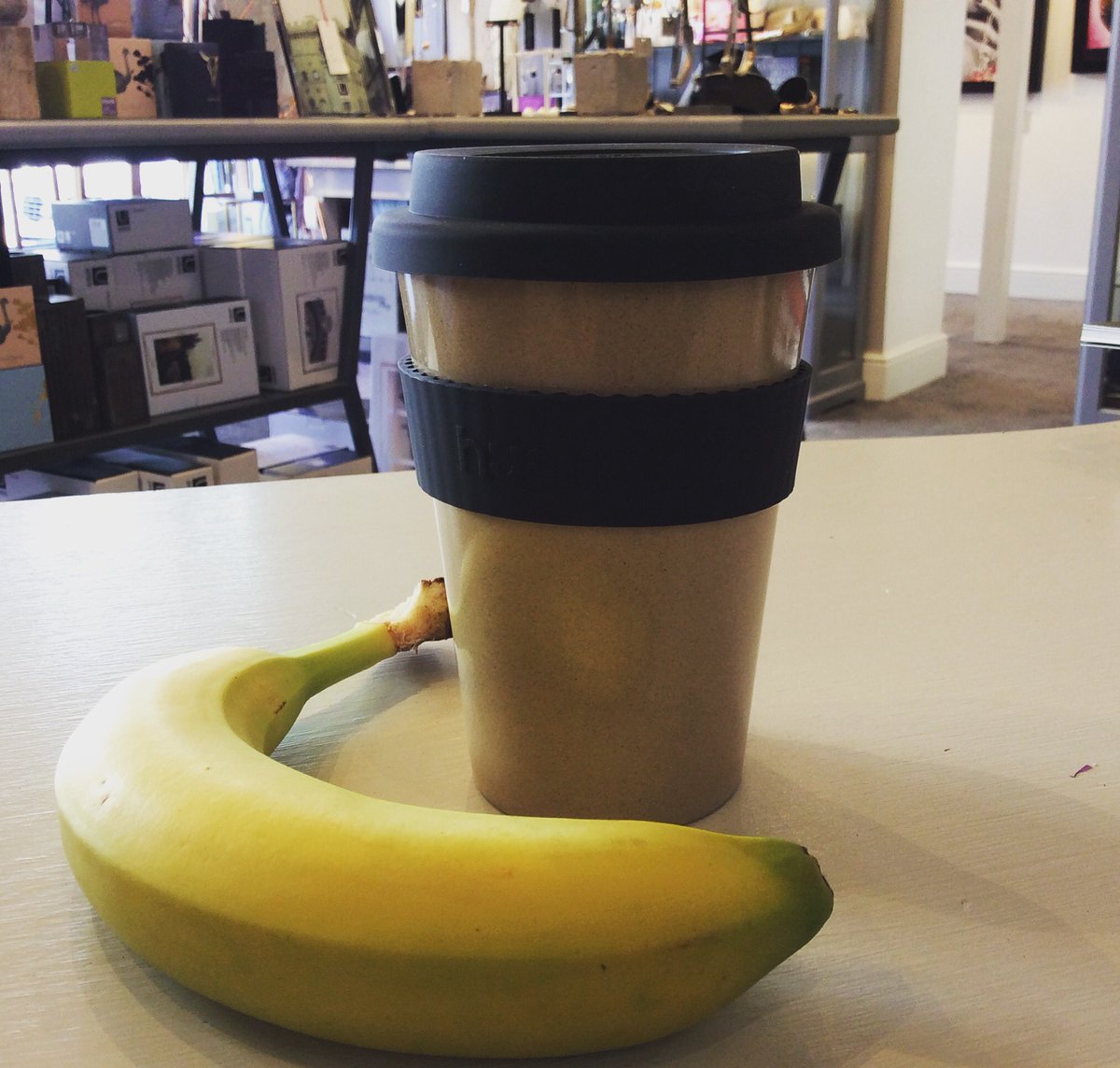 That’s breakfast sorted!
Banana by @waitrose.
Plastic-free cup by Serenity. 

#Coffee #Breakfast #RiceHusk #PlasticFree #ToxinFree #BPAFree #Green #Eco #CoffeeCups #Knutsford