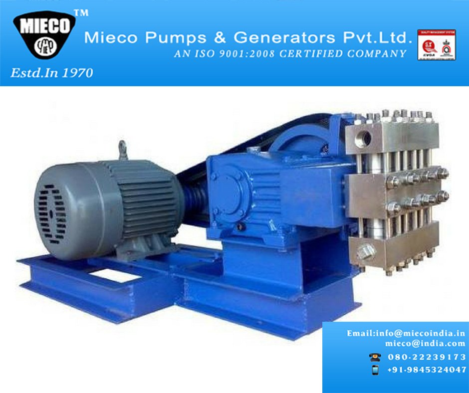 indiamieco's tweet photo. We provide a vast variety of high pressure pumps widely used in Pharmaceuticals, Distilleries, Food processing industries &amp; Dairies.
contact us : +91-9845324047
Visit: https://t.co/YBasDHa44v
#highpressurepumps #miecopumps https://t.co/NZa5zZ2e00