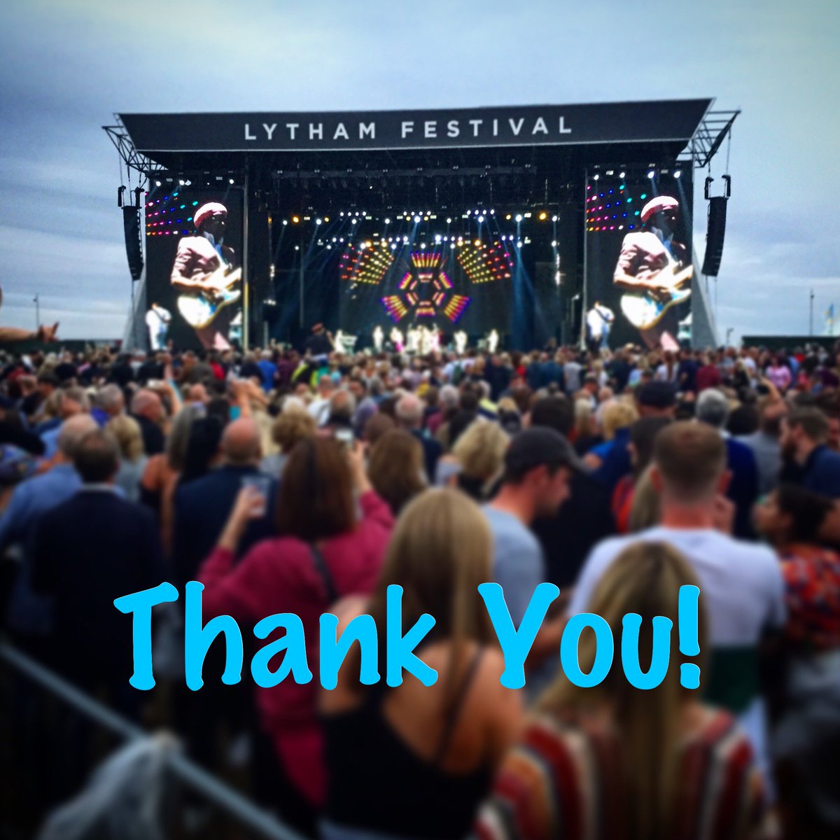 Whoop whoop! We raised over £2700 at Lytham Festival at the Nile Rogers &amp; Chic concert. Thank you to Cuffe &amp; Taylor and <a href="/LythamFestival/">Lytham Festival</a> and to everyone who donated. A shout out to our amazing volunteers. We couldn’t have done it without all of your love and support. Thank you!