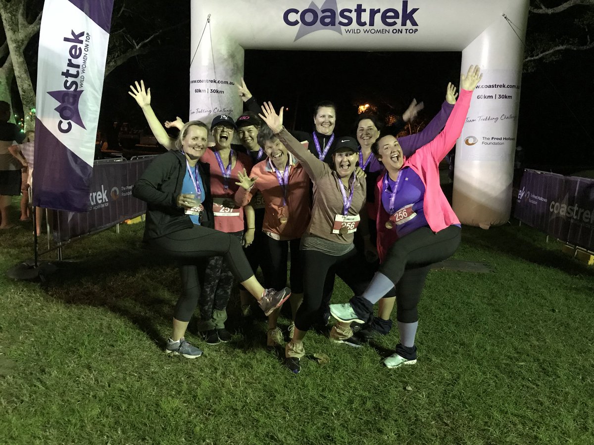 We did it! #teamabc just walked 30km for #thefredhollowsfoundation #coastrek <a href="/andreewithey/">Andree Withey</a> <a href="/m_purtell/">Meg Purtell</a> <a href="/EmmaBlackwood11/">Emma Blackwood</a> <a href="/ChrissyArthur/">Chrissy Arthur</a> <a href="/debnowland/">Debra Nowland</a> <a href="/thornedonna/">donna thorne</a> <a href="/KimMLyell/">Kim Lyell</a>