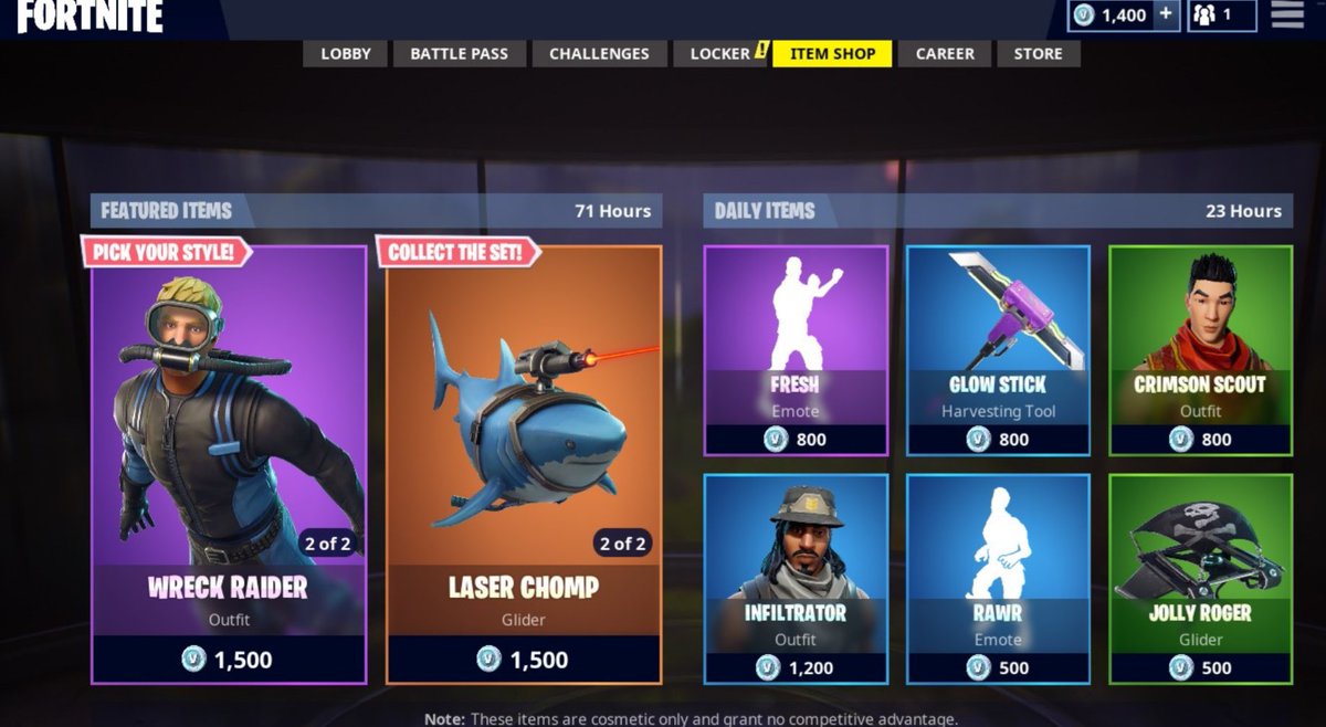 GameLordDR's tweet photo. Item shop today.
#Fortnite
#itemshop
#newskins https://t.co/EpmKIKcyVY
