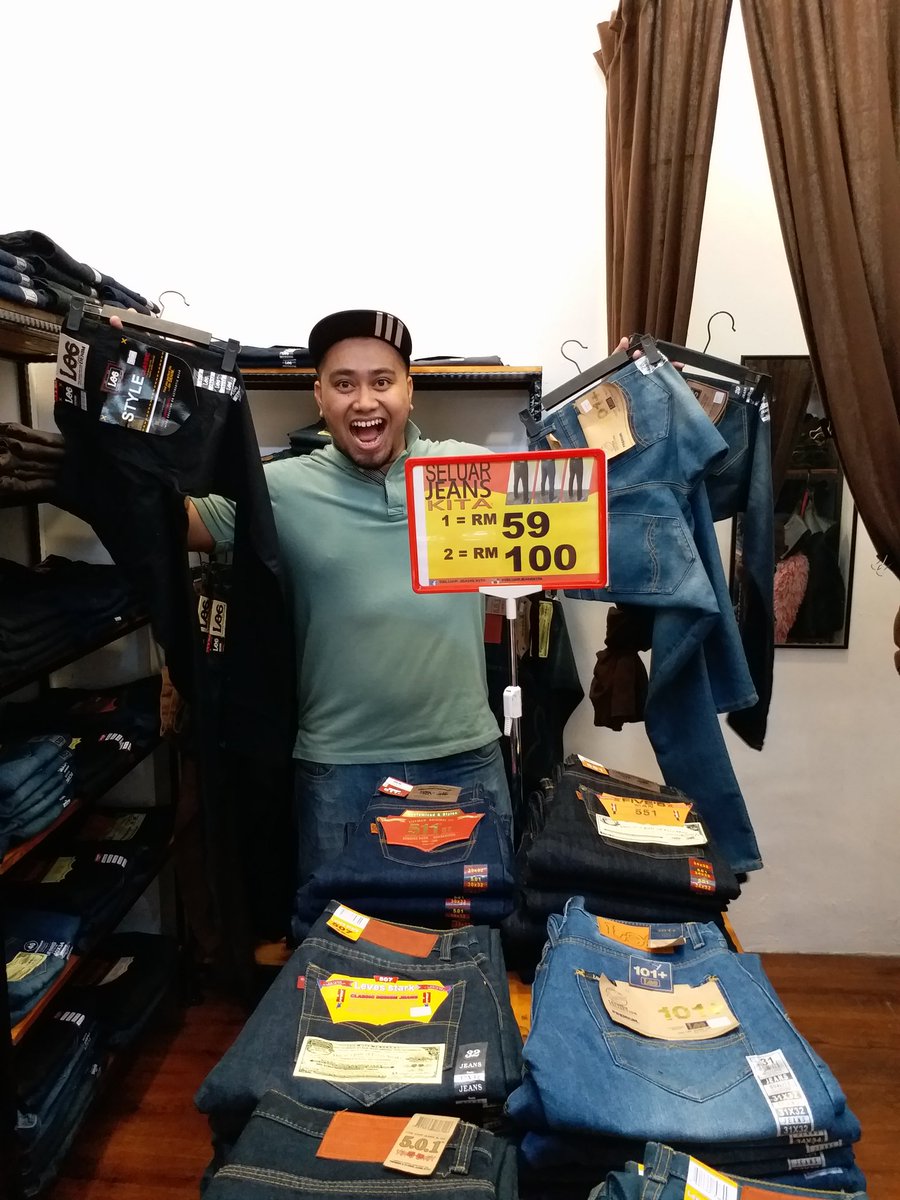 upnightbazaar's tweet photo. 3 jeans rm100! Bermula malam ini sehingga 31hb julai! Apa lagi! Serbu uptown puchong night bazaar!

Contact; https://t.co/XgbleVvPqc

#qeefaluq #upnb #uptownpuchongnightbazaar

@twt_malaysia @twt_fashionista @twt_selangor @Twt_IklanMY https://t.co/nkzHlLTar0