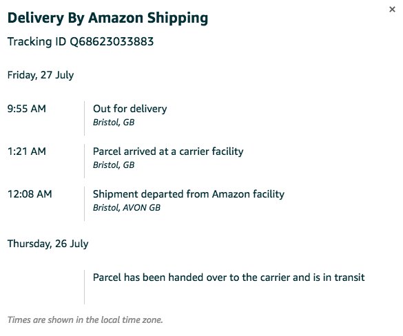 kcorish's tweet image. Sometimes technology frustrates .... but if you occasionally stand back and consider the technology behind something like the @AmazonUK Prime service the logistics are stunning. It&apos;s changed forever the way we purchase items. #techmoment