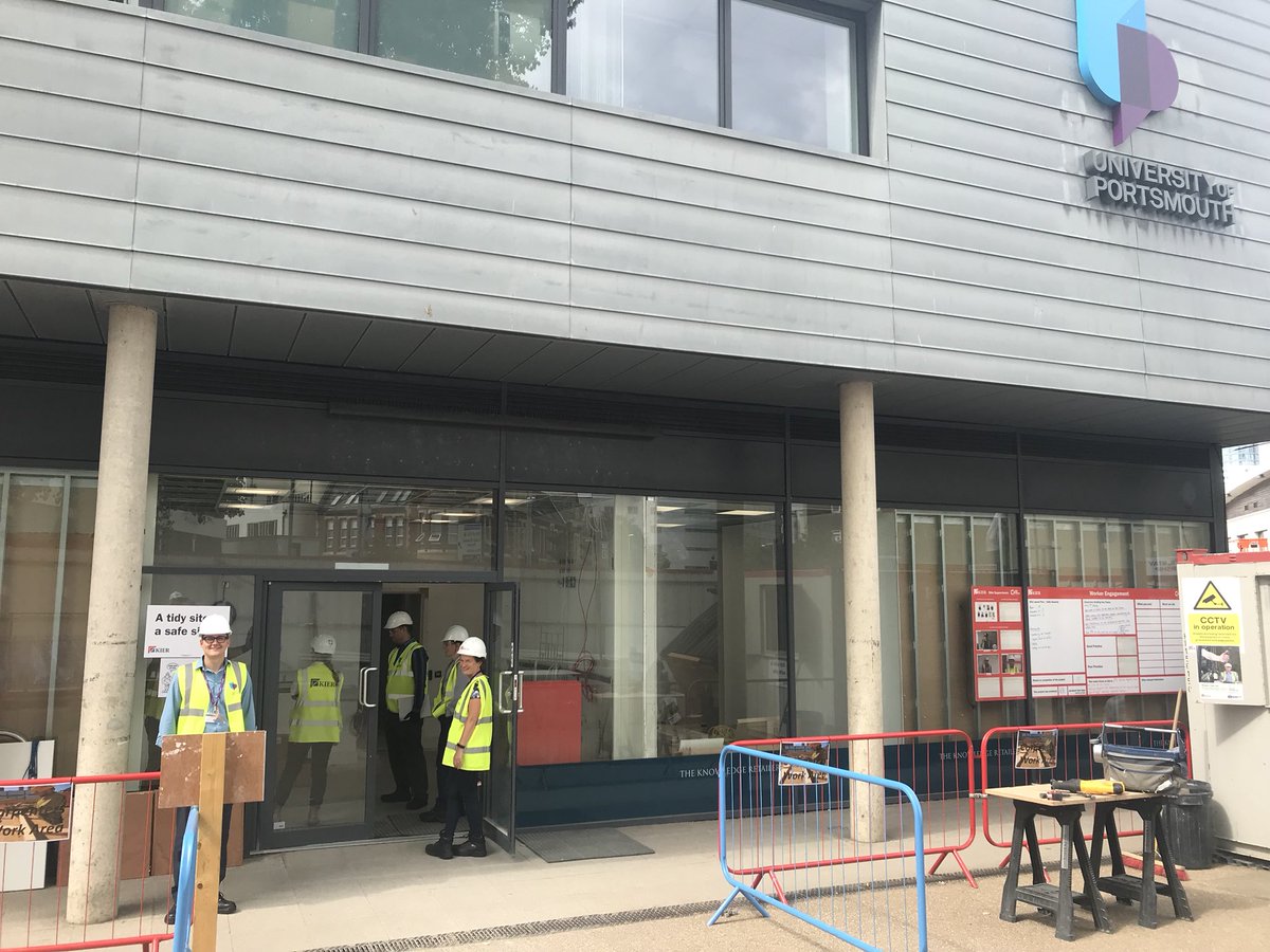 UOP_Optometry's tweet image. Works progressing well @UOP_Optometry Eye Clinic @portsmouthuni