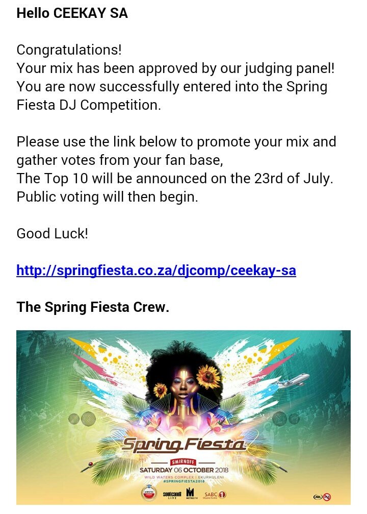 iamCEEKAYSA's tweet photo. God just keeps on embarrassing me with success!

Never ever allow your work to go on waste,even if its a mixtape love and respect your work! 
Umthandazo uzosebenza 🙏 https://t.co/MoersdCXeo
