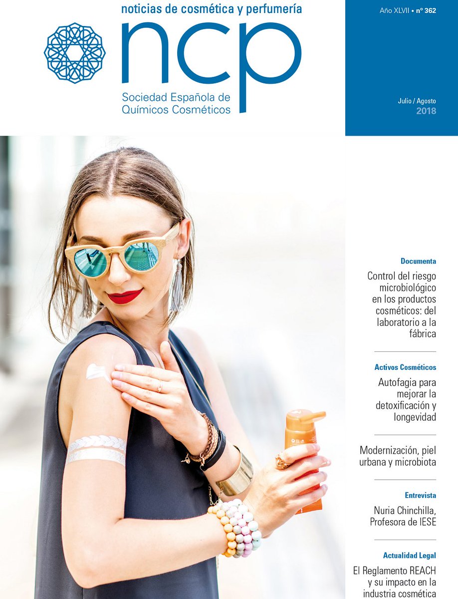 e_SEQC's tweet photo. La revista NCP de verano ya está aquí!con un interesante artículo sobre el control microbiológico en el laboratorio cosmético, el impacto del reglamento REACH, nuevos activos y mucho más ¡OS DESEAMOS FELIZ VERANO!🌞🏖️ #portadaNCP #microbiología #cosmética #REACH https://t.co/Cf4le0udqn