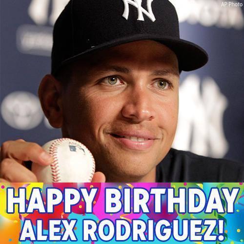 Happy birthday to former New York Yankees star Alex Rodriguez! 