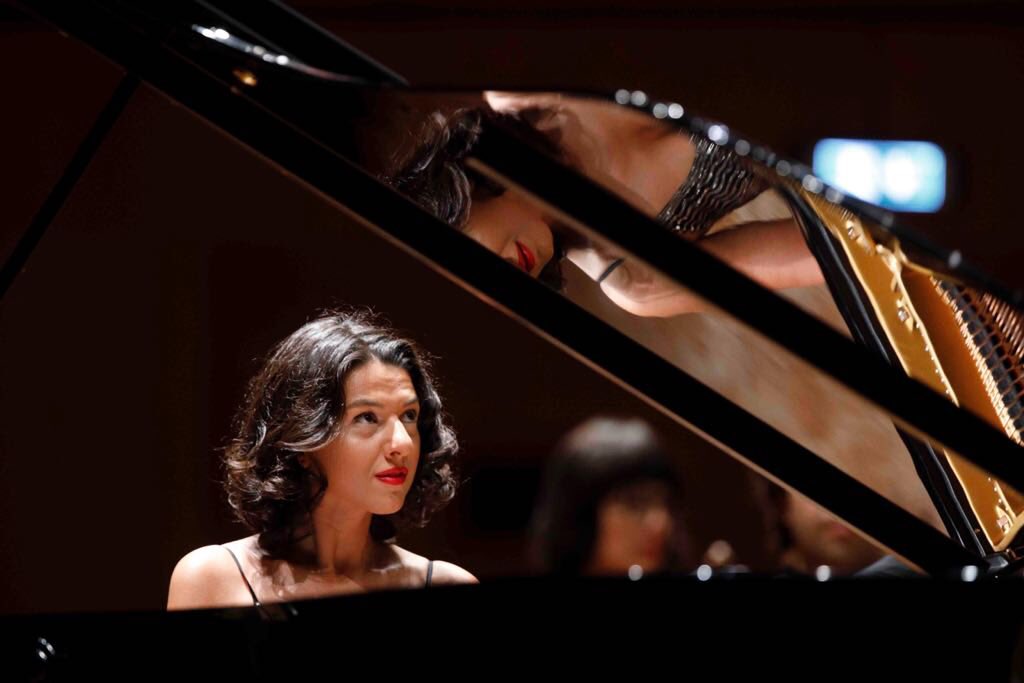 BuniatishviliKh's tweet photo. #santaceciliaorchestra #maestroLongYu 
#Tchaikovsky
#Roma #BellaItalia 
@MaestroLongYu @santa_cecilia https://t.co/hkcRzDwzZn