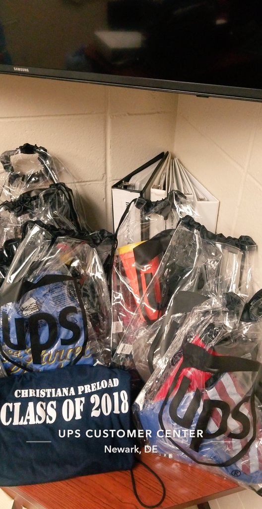 Wm Chris Calicott (@calicottwilliam) on Twitter photo Blue is New Graduation bags are ready to go!!! #ChristianaPreload #NewUPSers #WelcomeAboard <a href="/RoxAllenUPS/">Roxanne Allen</a> <a href="/corey_gorham/">Corey Gorham</a> <a href="/FredCarr_ups/">Fred Carr</a> <a href="/UPSTrayceParker/">Trayce Parker</a> <a href="/ChesapeakUPSers/">Chesapeake UPSers</a> Blue is New Graduation bags are ready to go!!! #ChristianaPreload #NewUPSers #WelcomeAboard <a href="/RoxAllenUPS/">Roxanne Allen</a> <a href="/corey_gorham/">Corey Gorham</a> <a href="/FredCarr_ups/">Fred Carr</a> <a href="/UPSTrayceParker/">Trayce Parker</a> <a href="/ChesapeakUPSers/">Chesapeake UPSers</a>