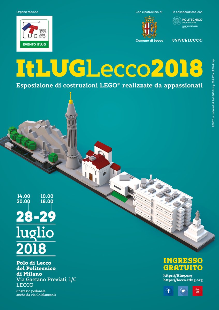 TheAphol's tweet photo. Vi aspetto questo weekend! #ItLUG #LEGO #Lecco @LEGO_Group #toyphotographers https://t.co/DOvs0lAOrL