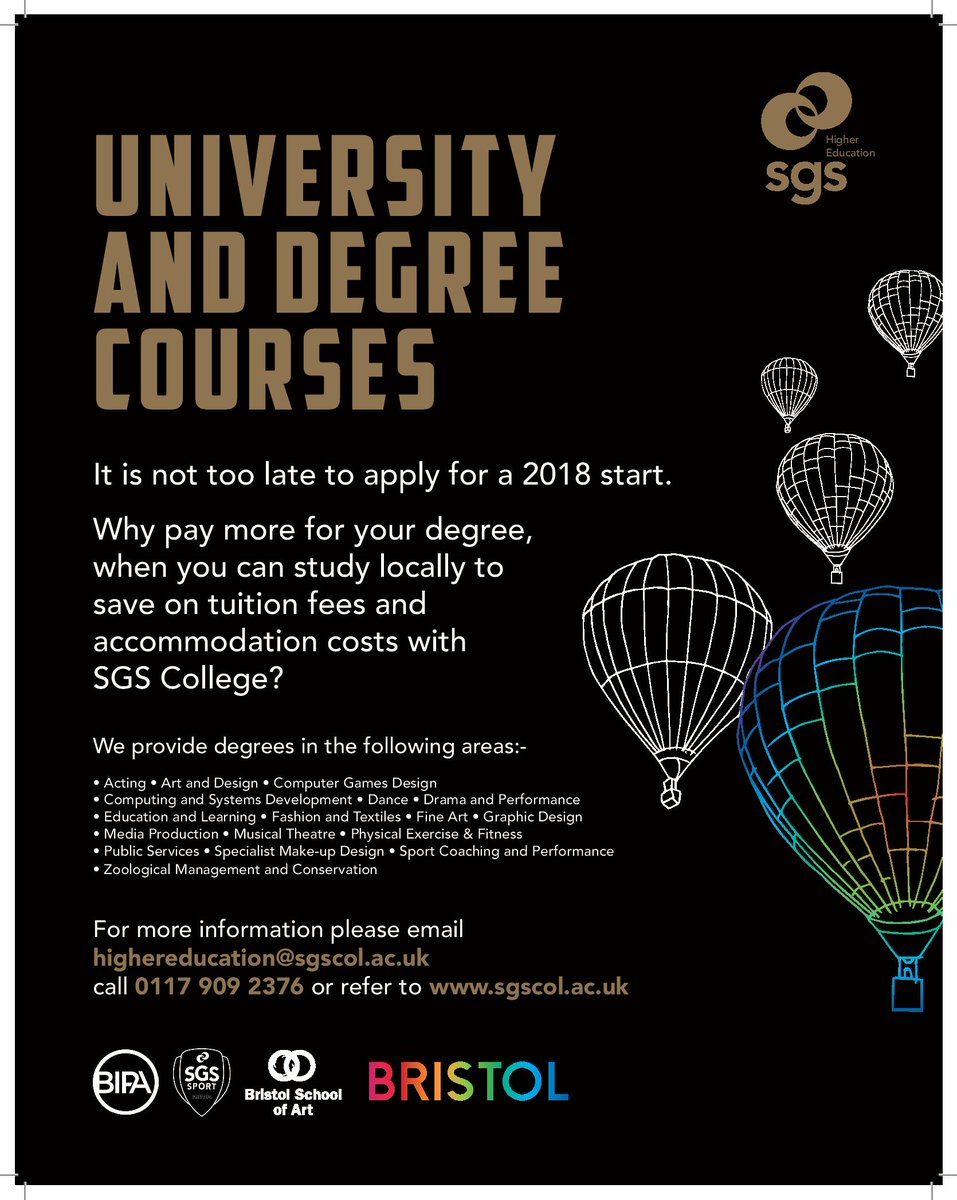 sgs_college's tweet image. Still unsure of your HE place for this year? SGS College have a clearing event, for those interested in degree level courses, taking place at WISE on Saturday 18 August from 10am-12pm.