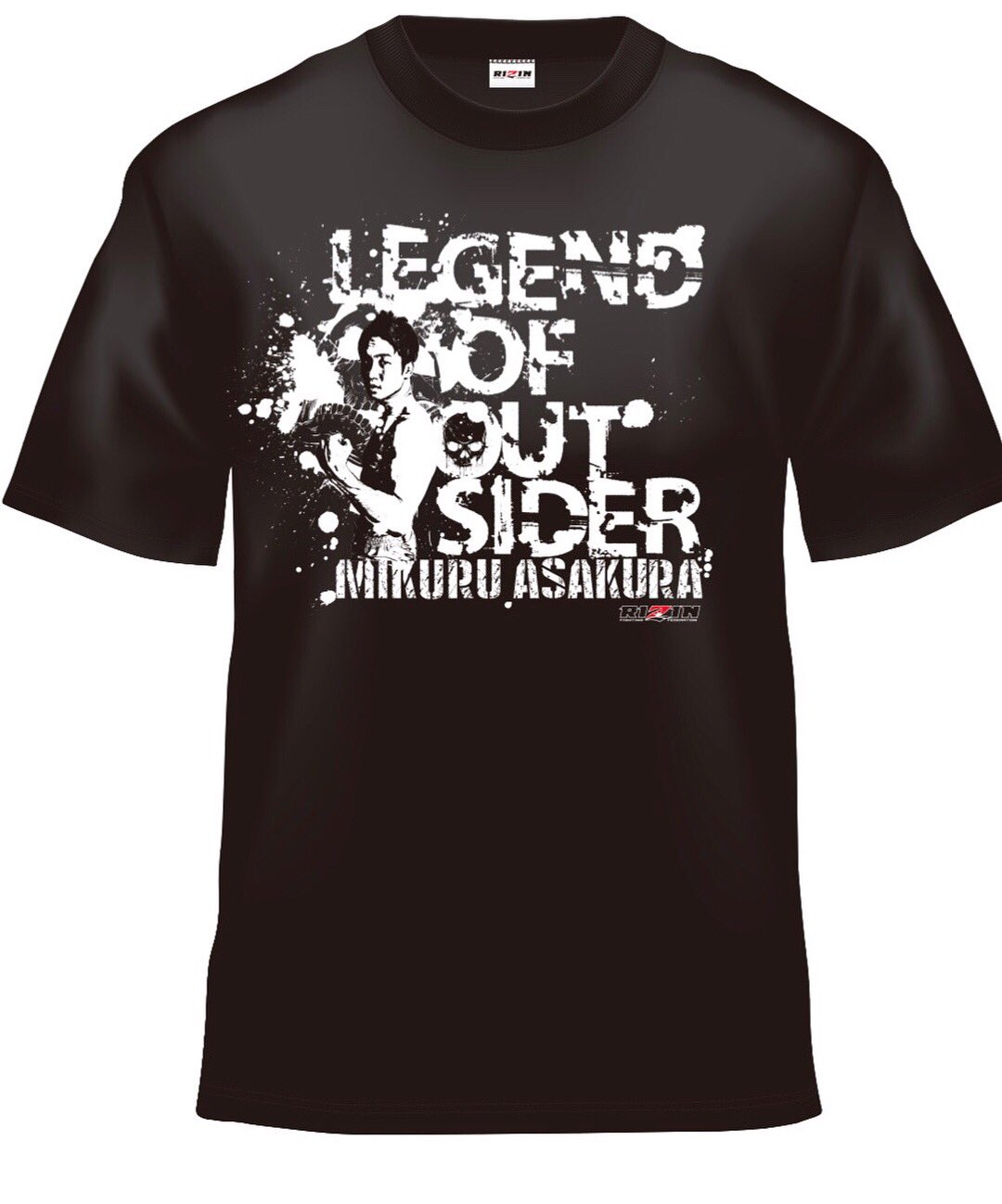 爆売り! 最終値下げ本日発送!朝倉未来応援TシャツLサイズ ショップ袋