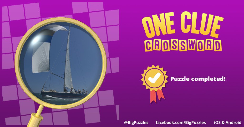 87Geeman's tweet image. I completed a puzzle in One Clue Crossword. Play now for free!
onecluecrossword.com #OneClueCrossword