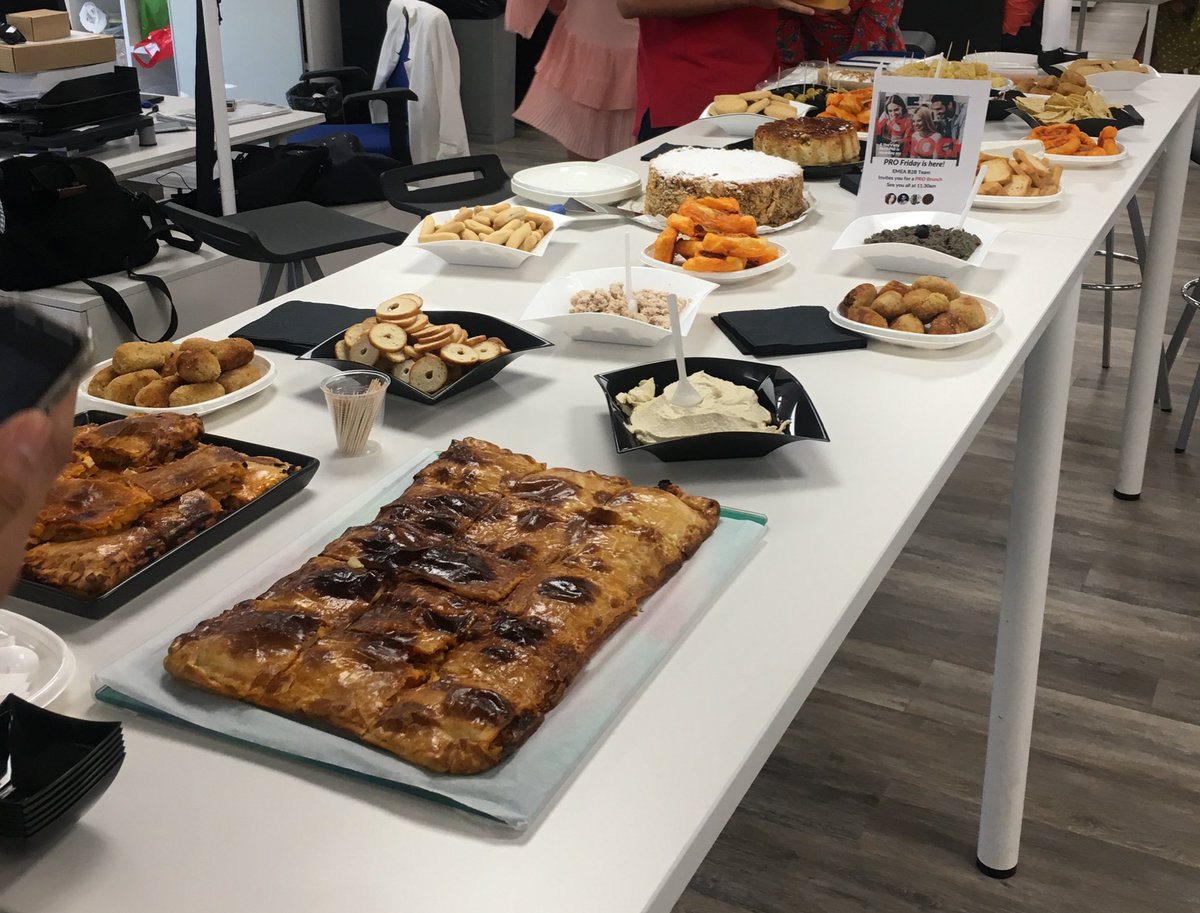MariaLuquePerez's tweet photo. Thank you EMEA Melia PRO team!!! Very PROfessional Friday Brunch!!! #emeamoments #happyfriday #team #MHIEMEA https://t.co/x0eFGc8cYc