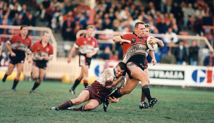 NthSydneyBears's tweet photo. Flashback Friday #NRL #NorthSydneyBears #RetroRound #GregFlorimo https://t.co/bSxXmpp0eQ