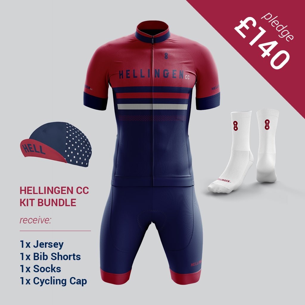 Hellingencc's tweet photo. Come on people we’re over half way #makeithappen #hellingencc #kickstarter #crowdfund #flanders #cycling #roadcycling #newkitday https://t.co/NoLNPu1jIx